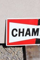 Champion Spark Plugs Tin Advertising Sign