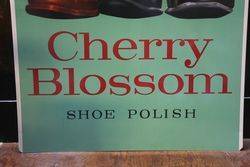 Cherry Blossom Boot Polish Pictorial Tin Sign