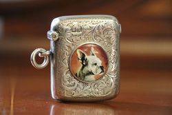 Chester Silver 1902 Vesta Case