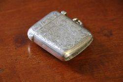 Chester Silver 1902 Vesta Case