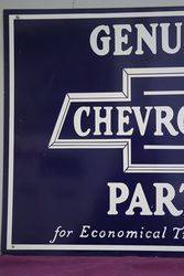 Chevrolet Genuine PartsTin Advertising Sign 