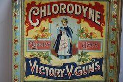Chlorodyne Victory V Gums Pictorial Tin 