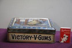 Chlorodyne Victory V Gums Pictorial Tin 