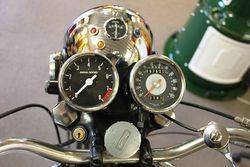 Classic 1969 Triumph T100C Motorcycle 