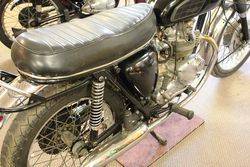 Classic 1969 Triumph T100C Motorcycle 