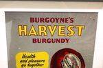 Classic Burgoynes Burgundy Shop Display Card 