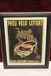 Classic Original Framed Lefort Advertising Cycles Print