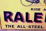 Classic Raleigh Bikes  Pictorial Enamel Sign