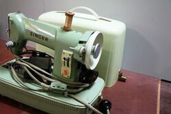 Classic Singer Electric Sewing Machine 