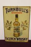 Classic Turnbulls Near Mint Scotch Whiskey Tin Sign