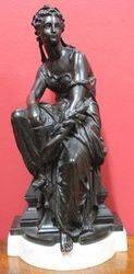 Classical Bronze Figure of a Woman