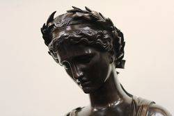 Classical Bronze Of Sappho Tenth Muse C185060