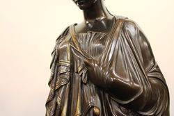 Classical Bronze Of Sappho Tenth Muse C185060