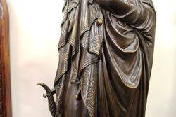 Classical Bronze Of Sappho Tenth Muse C185060