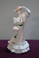Coalport Lady Figurine Beatrice at The Garden Party 