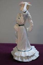 Coalport Lady Figurine Beatrice at The Garden Party 