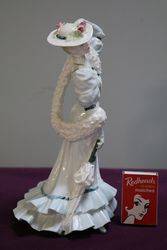 Coalport Lady Figurine Beatrice at The Garden Party 