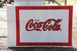 Coca Cola Advertising Tin Sign  