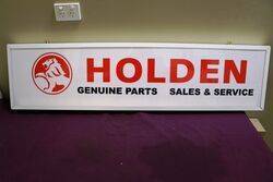Contemporary HOLDEN Parts and Service Light Box 