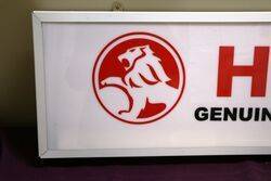 Contemporary HOLDEN Parts and Service Light Box 