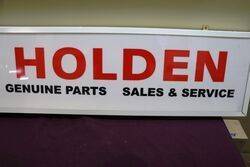 Contemporary HOLDEN Parts and Service Light Box 