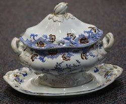 Copeland and Garrett Spode Works  Staffordshire  C183347 Tureen and Stand 