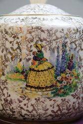 Crinoline Lady Biscuit Barrel  