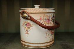 Crown Devon Biscuit Barrel  