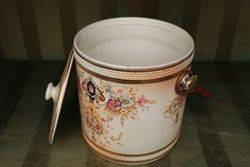 Crown Devon Biscuit Barrel  