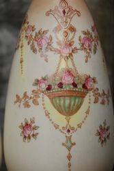 Crown Devon Garniture of 3 Vases 