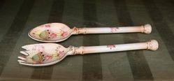 Crown Devon Salad Servers 