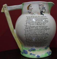 Crown Devon Widdicombe Fair Musical Jug