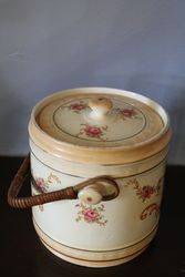 Crown Ducal Biscuit Barrel  