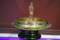 Deco Float Bowl + Stand C1930  