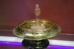 Deco Float Bowl + Stand C1930  