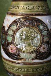 Doulton Edward VII Coronation Commemorative Vase 