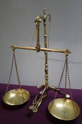 Doyle and Son Victorian Brass balance scale