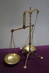 Doyle and Son Victorian Brass balance scale