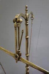 Doyle and Son Victorian Brass balance scale