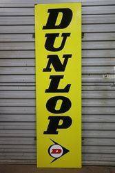 Dunlop D Enamel Advertising Sign  