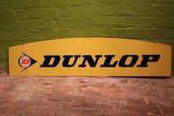 Dunlop Enamel Advertising Sign  