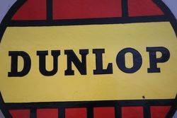 Dunlop Tyre Double Sided Enamel Advertising sign 