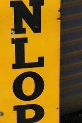 Dunlop Tyres Enamel Advertising Sign