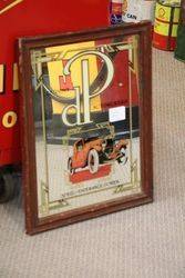 Dupont DP Automobiles Wooden Framed Mirror 