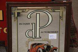 Dupont DP Automobiles Wooden Framed Mirror 