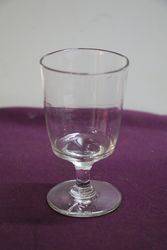 Early 19th Century Bucket Bol Drinking Glass 