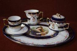 Early 20th Century Austrian 5 Pieces  Tea Set