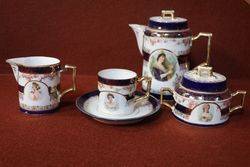 Early 20th Century Austrian 5 Pieces  Tea Set