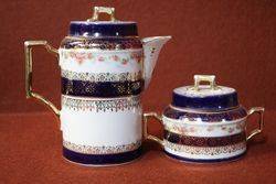 Early 20th Century Austrian 5 Pieces  Tea Set