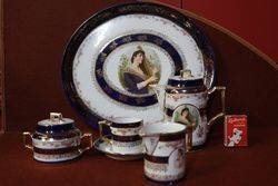 Early 20th Century Austrian 5 Pieces  Tea Set